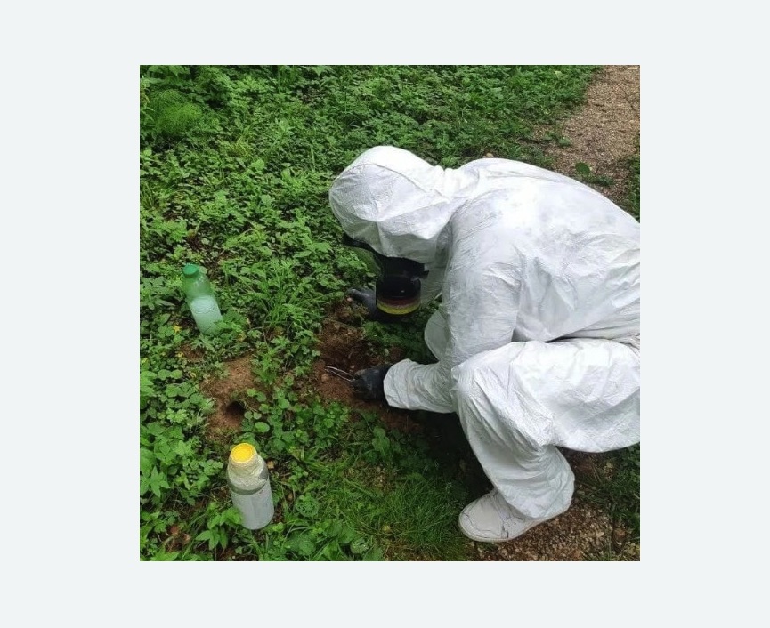 уничтожение кротов на участке в Янауле